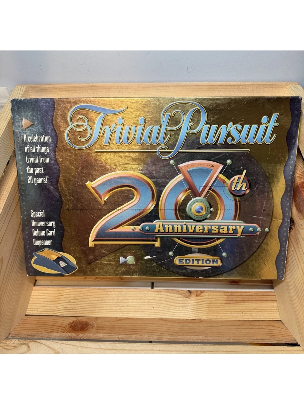 Trivial Pursuit Board Game 20th Anniversary Special Deluxe Trivia 2002 Complete